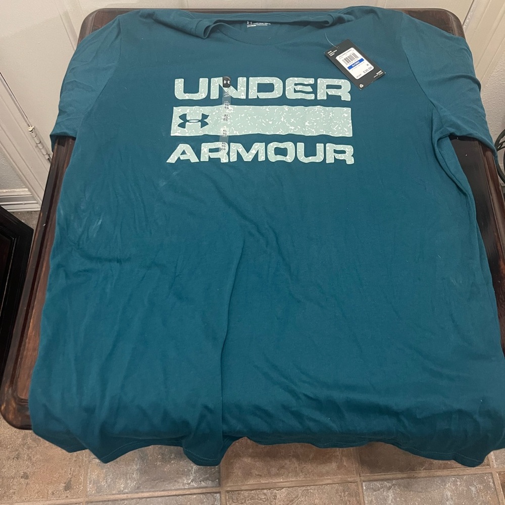 Under Armour Blue Short Sleeve Tee